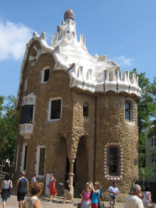 The Porter's Residence, Park Guell, Barcelona