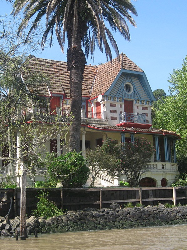 Tudor/Victorian home on an island in the Tigre Delta