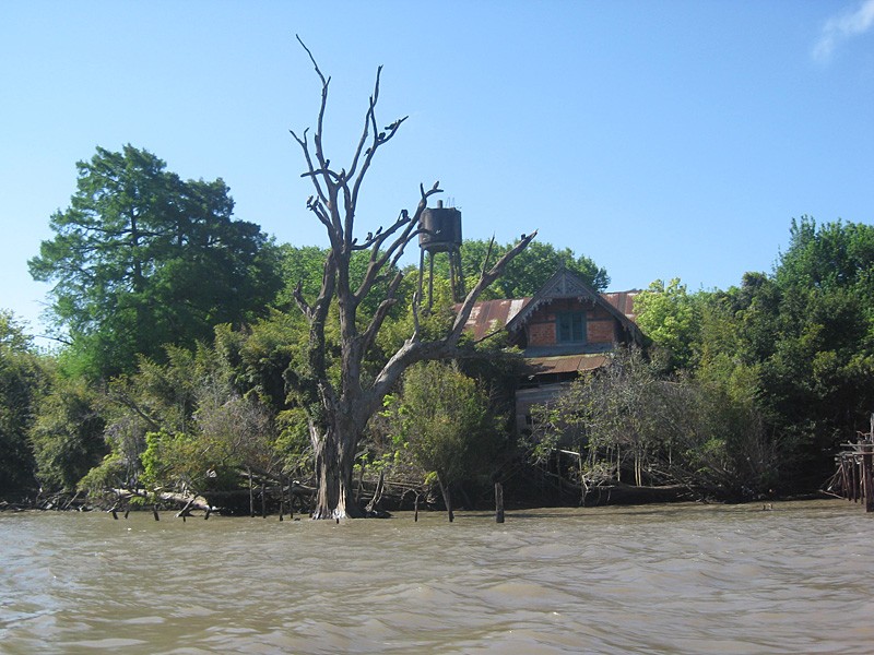 An abandoned home, Tigre, Argentina