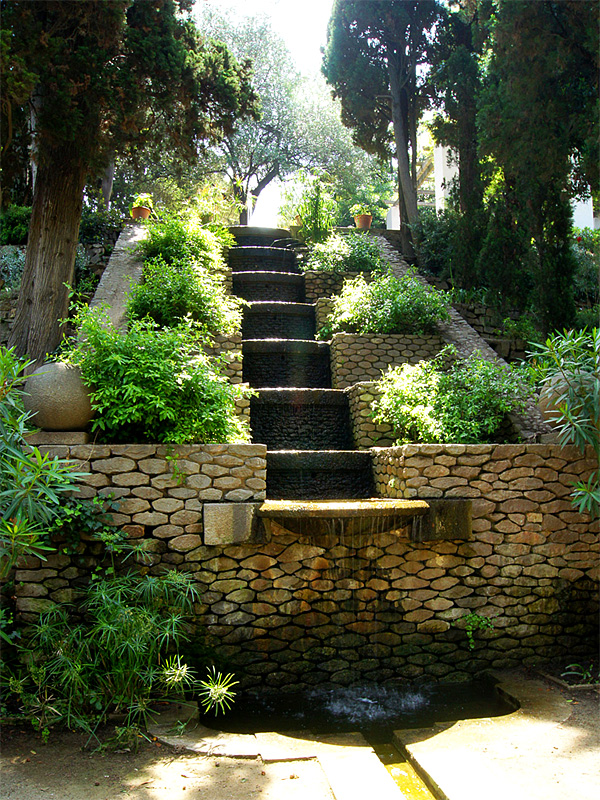 Jardins de Laribal on Montjuïc in Barcelona