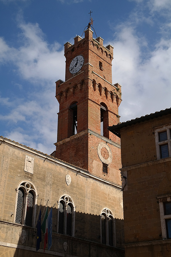 Town Hall, Pienza, Tuscany, Italy