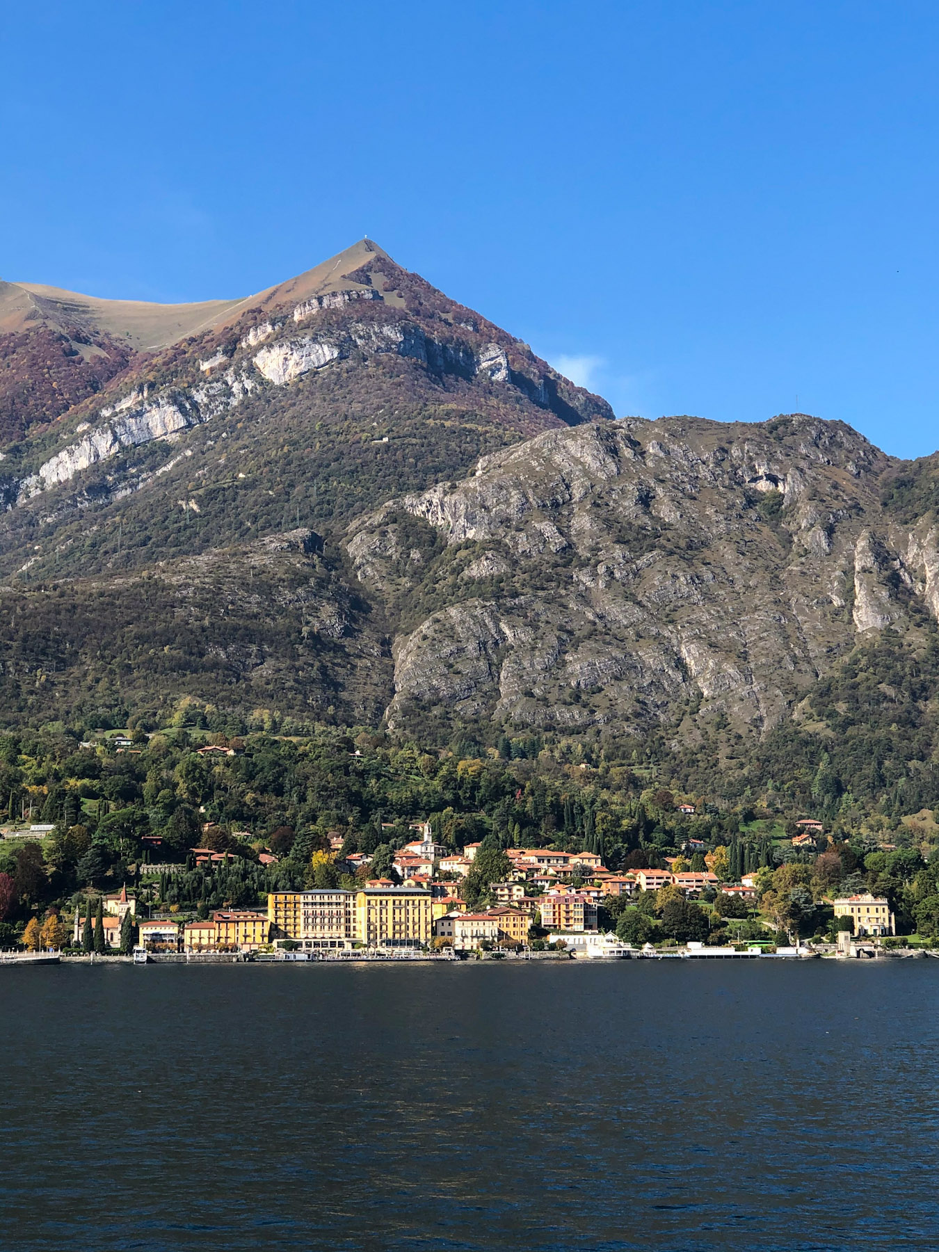 Cadenabbia and Monte Crocione on Lake Como, Italy