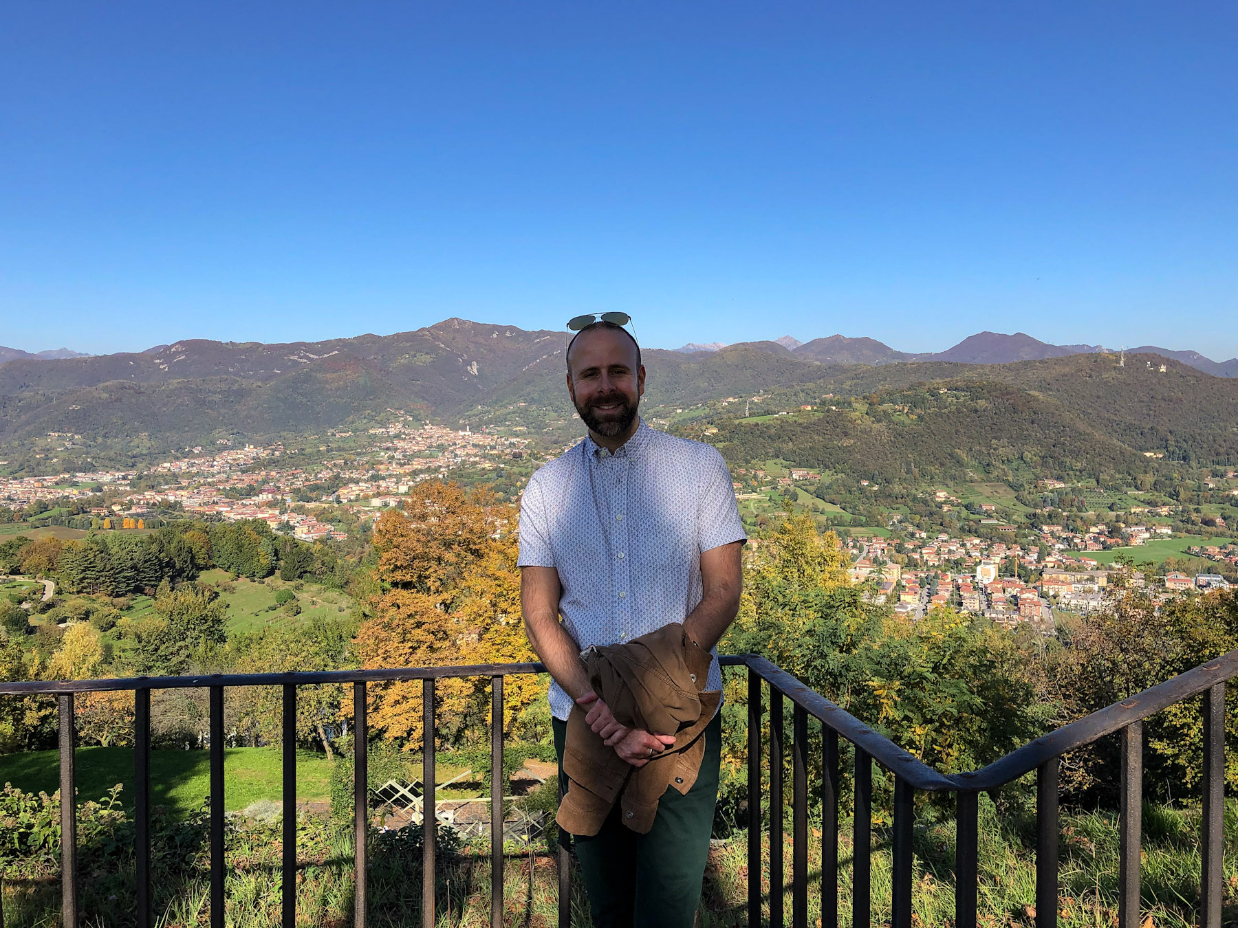 Well-Traveled Fella in Bergamo, Italy