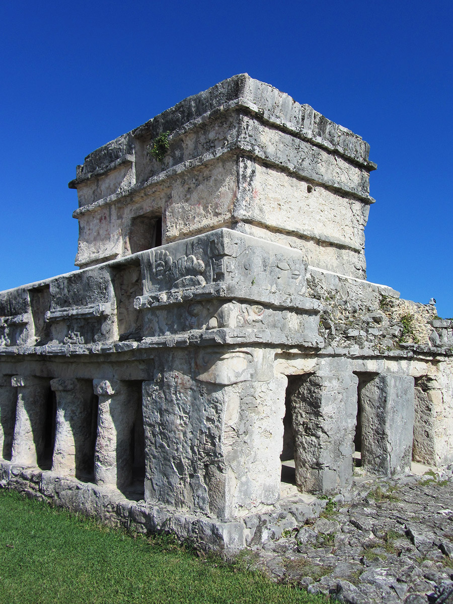 Temple of the Frescoes, Tulum Ruins, Mexico