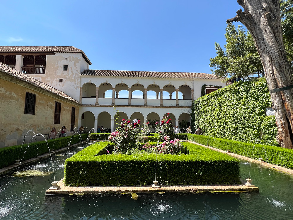 Patio del Ciprés de la Sultana, Generalife, Alhambra, Spain