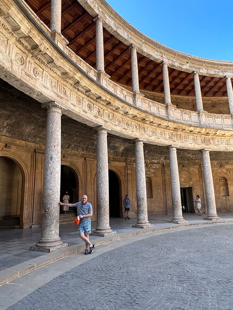 Palcio de Carlos V, Alhambra, Granada, Spain
