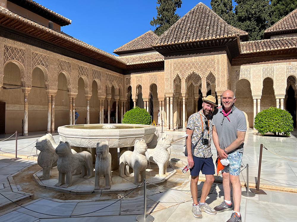 Patio de los Leones, Nasrid Palaces, Alhambra, Spain