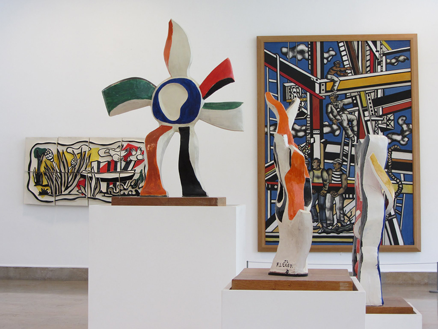 Gallery in the Musée National Fernand Léger