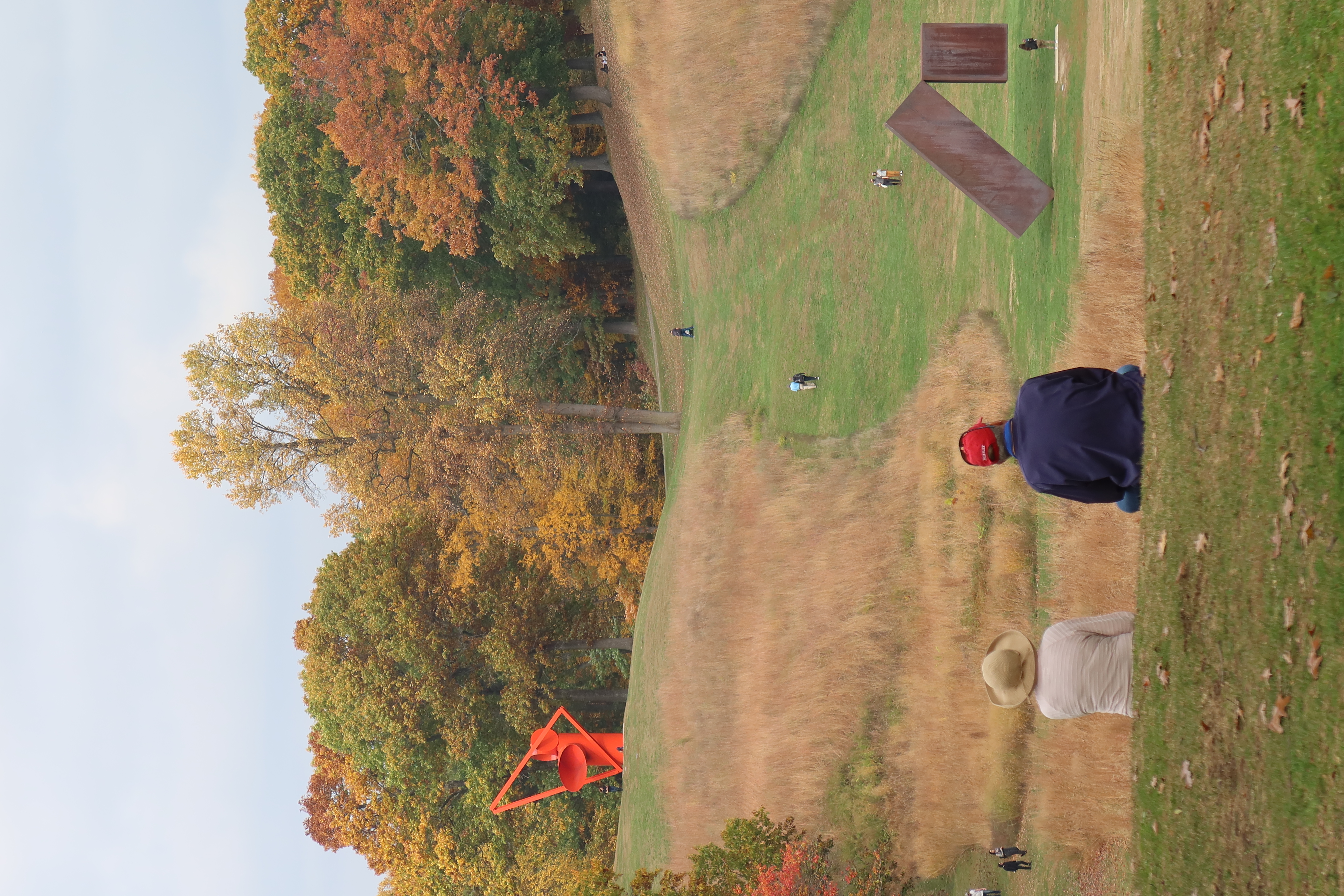 Beautiful autumn day at Storm King