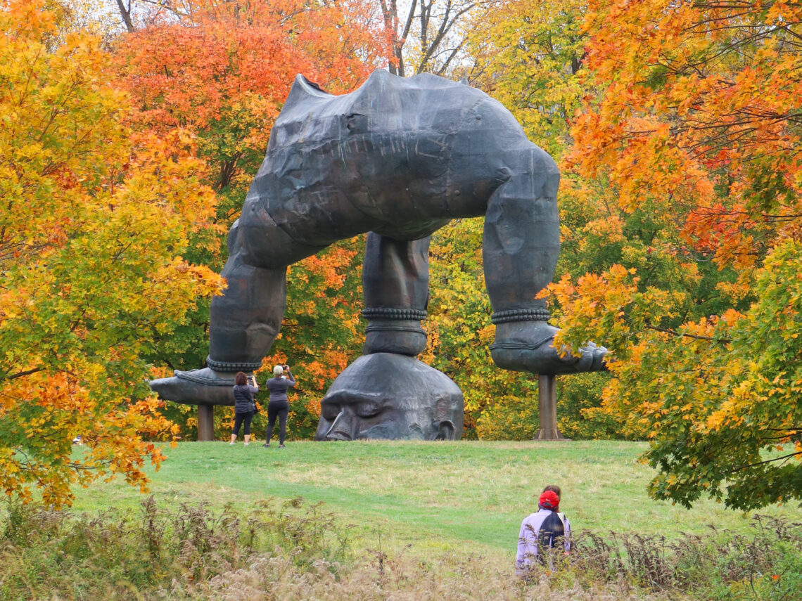 Three Legged Buddha | Storm King, New York