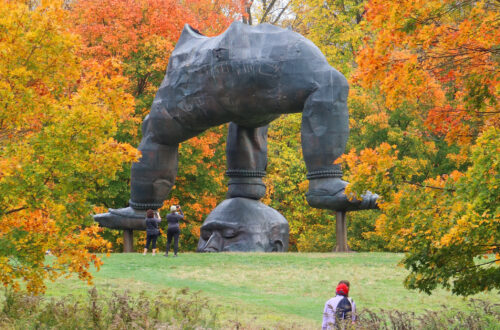 Three Legged Buddha | Storm King, New York