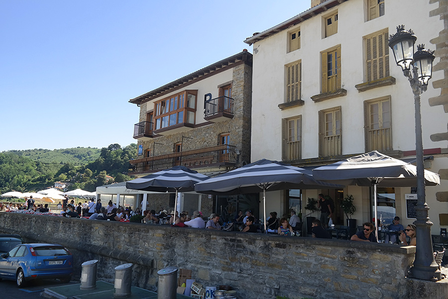 Restaurants and Cafes, Getaria, Basque Coast, Spain