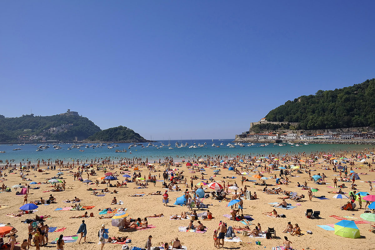 San Sebastián’s iconic Playa de la Concha