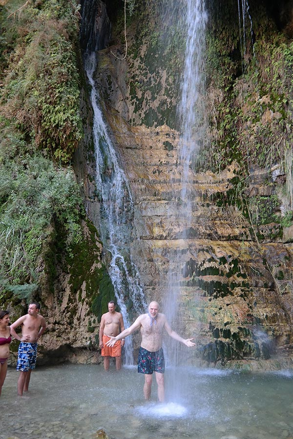 Shulamit Waterfall, Ein Gedi Reserve, Israel