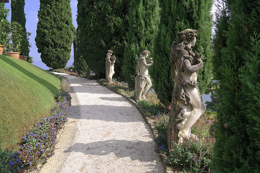 Villa del Balbianello Gardens, Lake Como, Italy