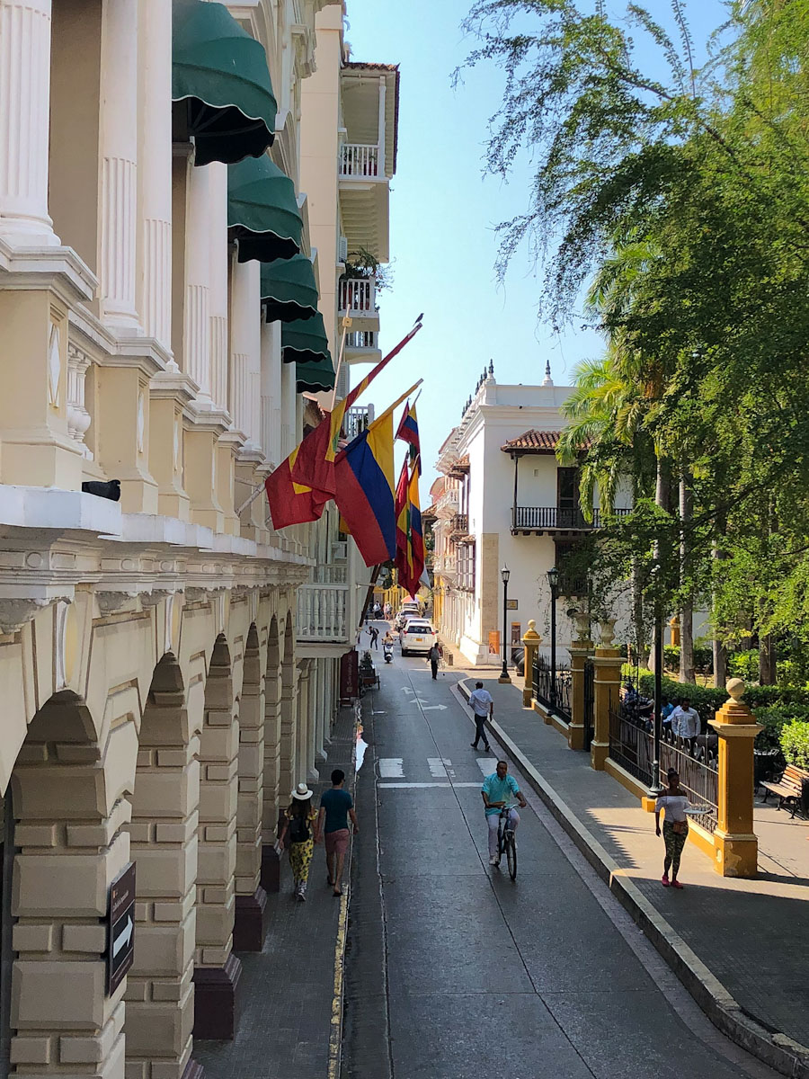 Calle de la Inquisición, Cartagena, Colombia