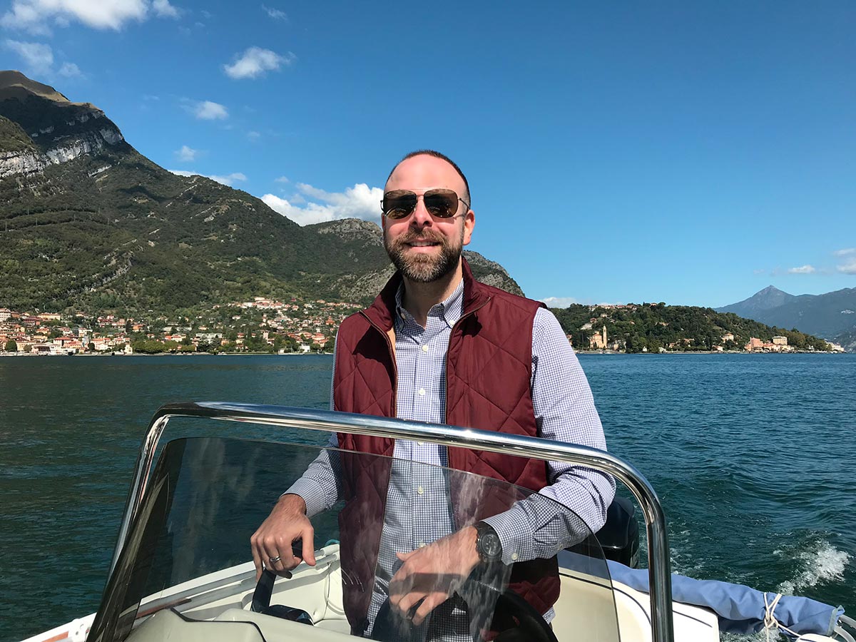 Well-Traveled Fella, Lake Como, Italy