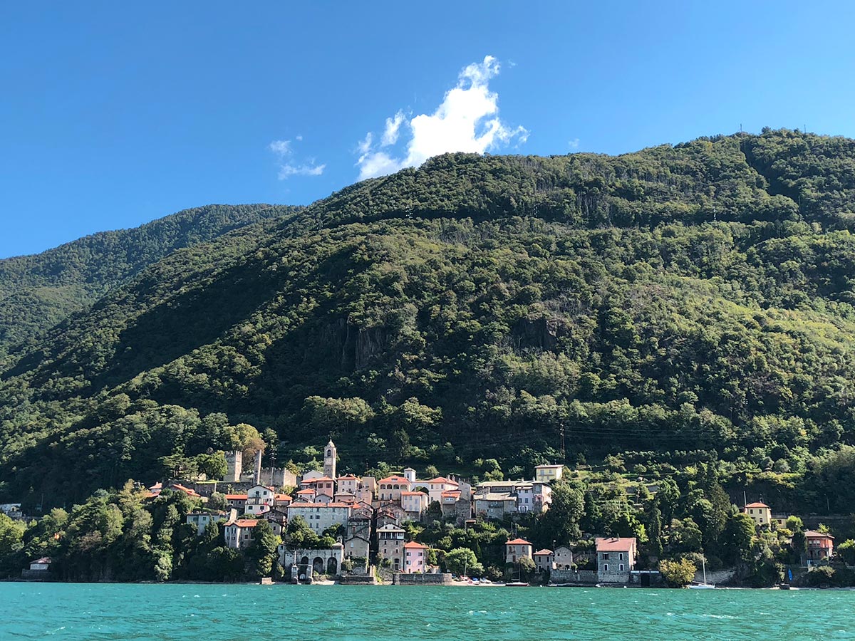 Corenno Plinio, Lago di Como, Italia