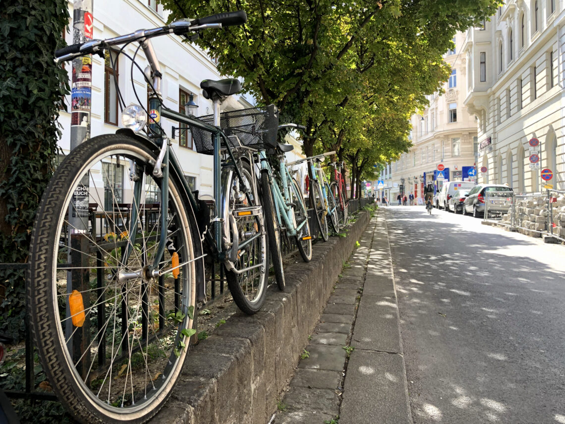 Bicycles in Neubau | Vienna, Austria