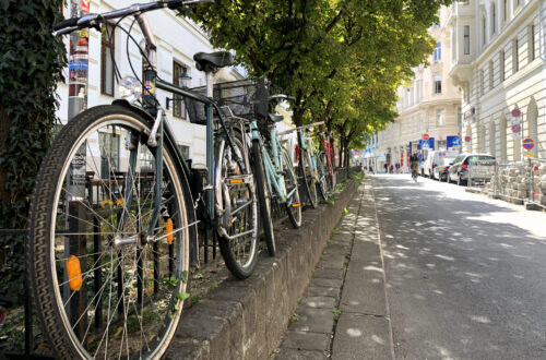 Bicycles in Neubau | Vienna, Austria