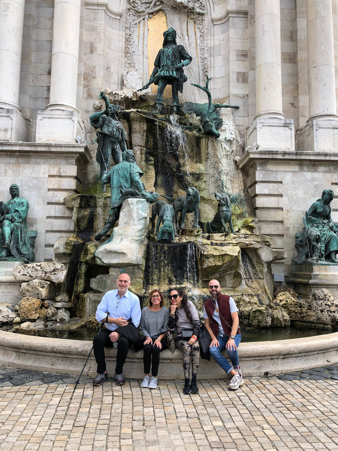 Fountain of King Matthias, Budapest, Hungary