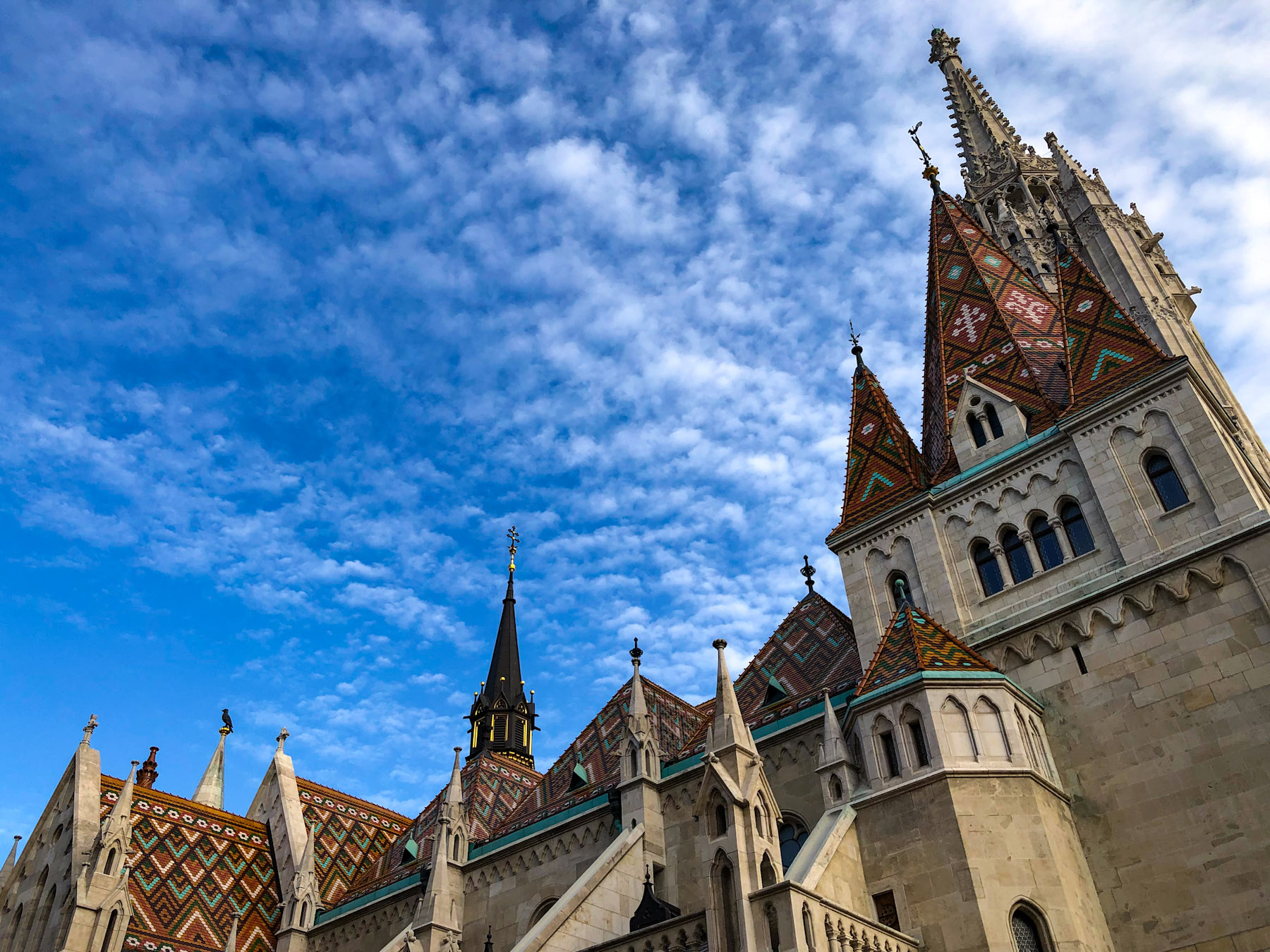 Gothic style Matthias Church, Budapest, Hungary