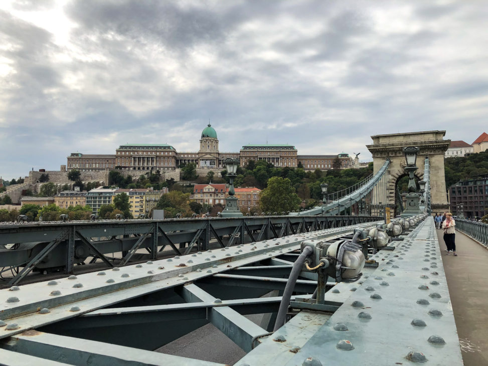 Széchenyi Chain Bridge & Buda Castle, Budapest, Hungary