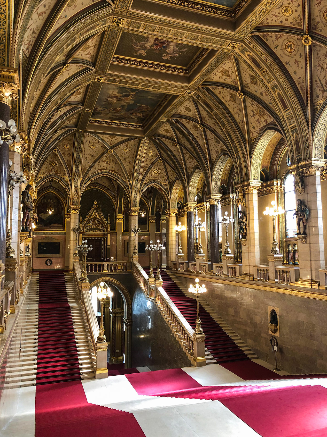 Central Staircase, Hungarian Parliament Building, Budapest