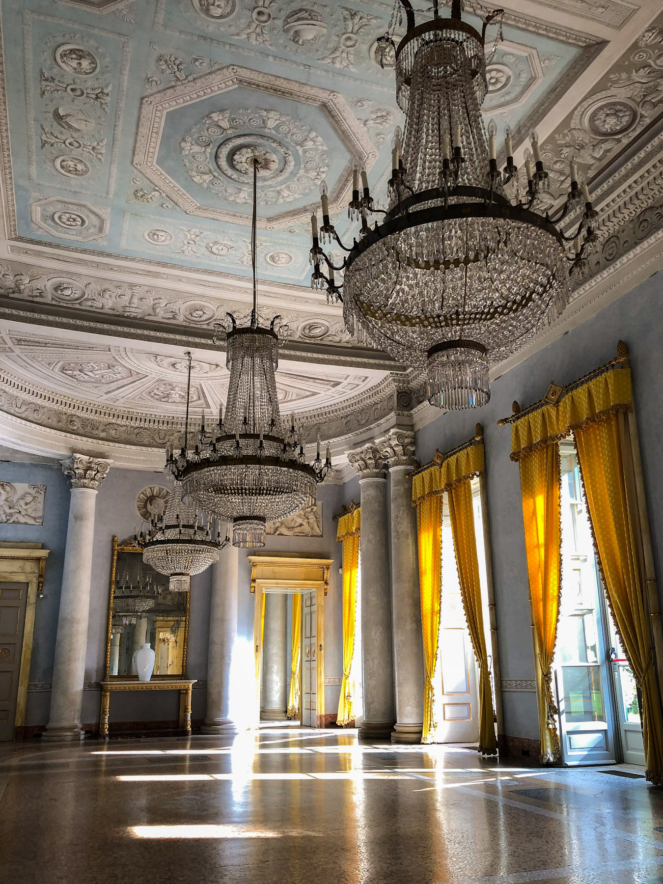 Empire Room, Villa Panza, Varese, Italy