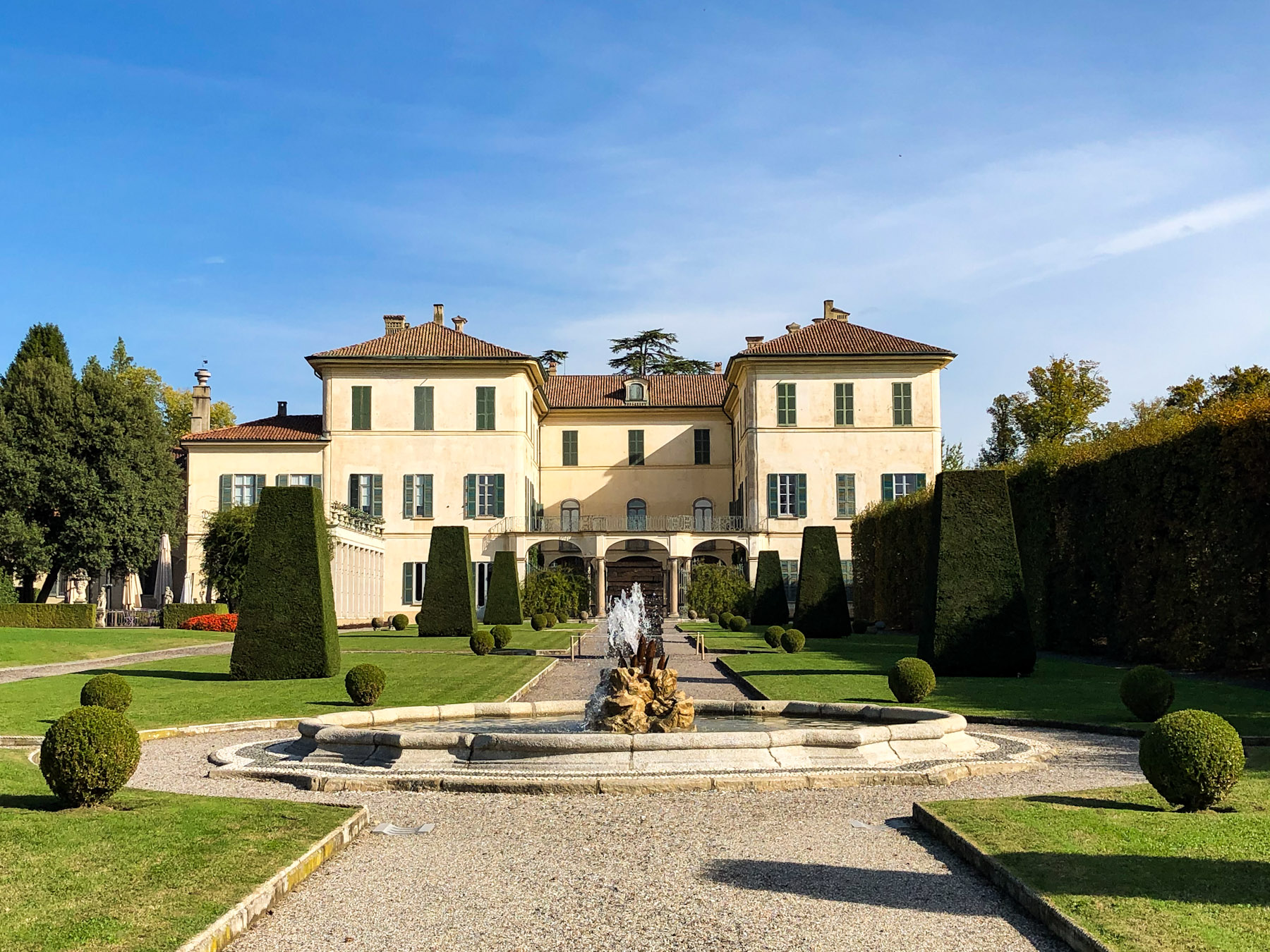 Neoclassical Villa Panza in Varese, Italy