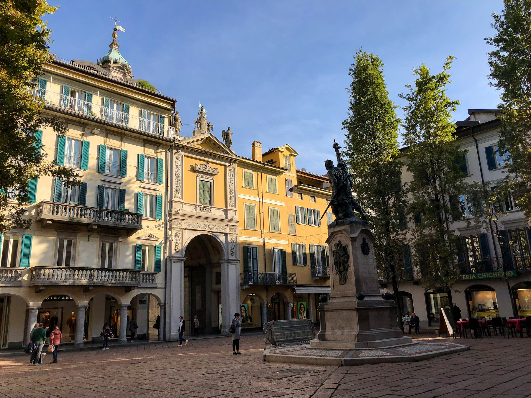 Piazza del Podesta, Varese, Italy