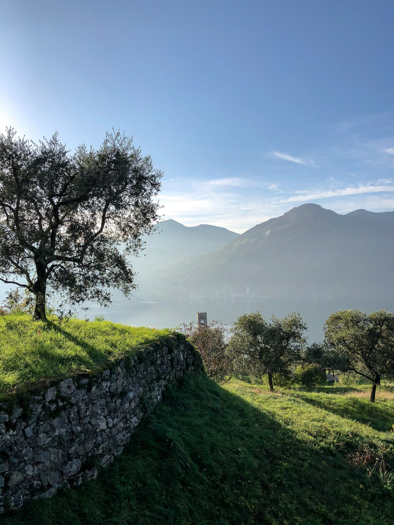 Views from the Top of Monte Isola, Lake Iseo, Italy