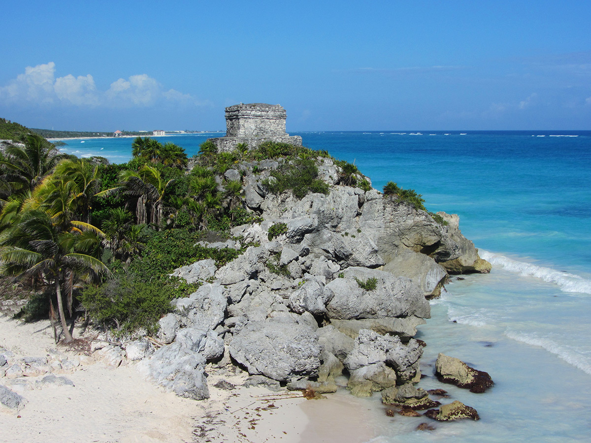 Temple of the Wind, Tulum Ruins, Mexico