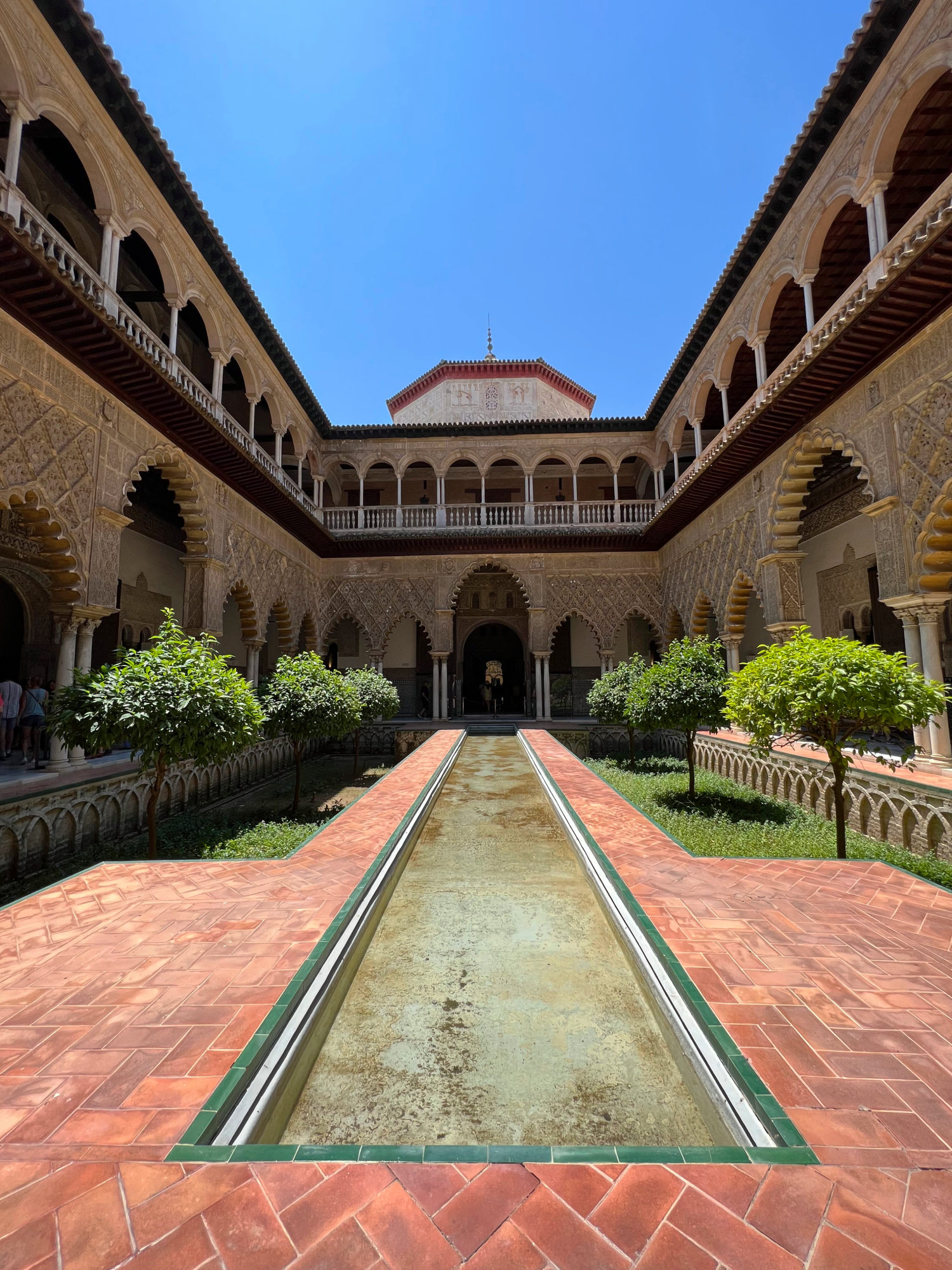 Patio de las Doncellas, Royal Alcázar, Seville, Spain
