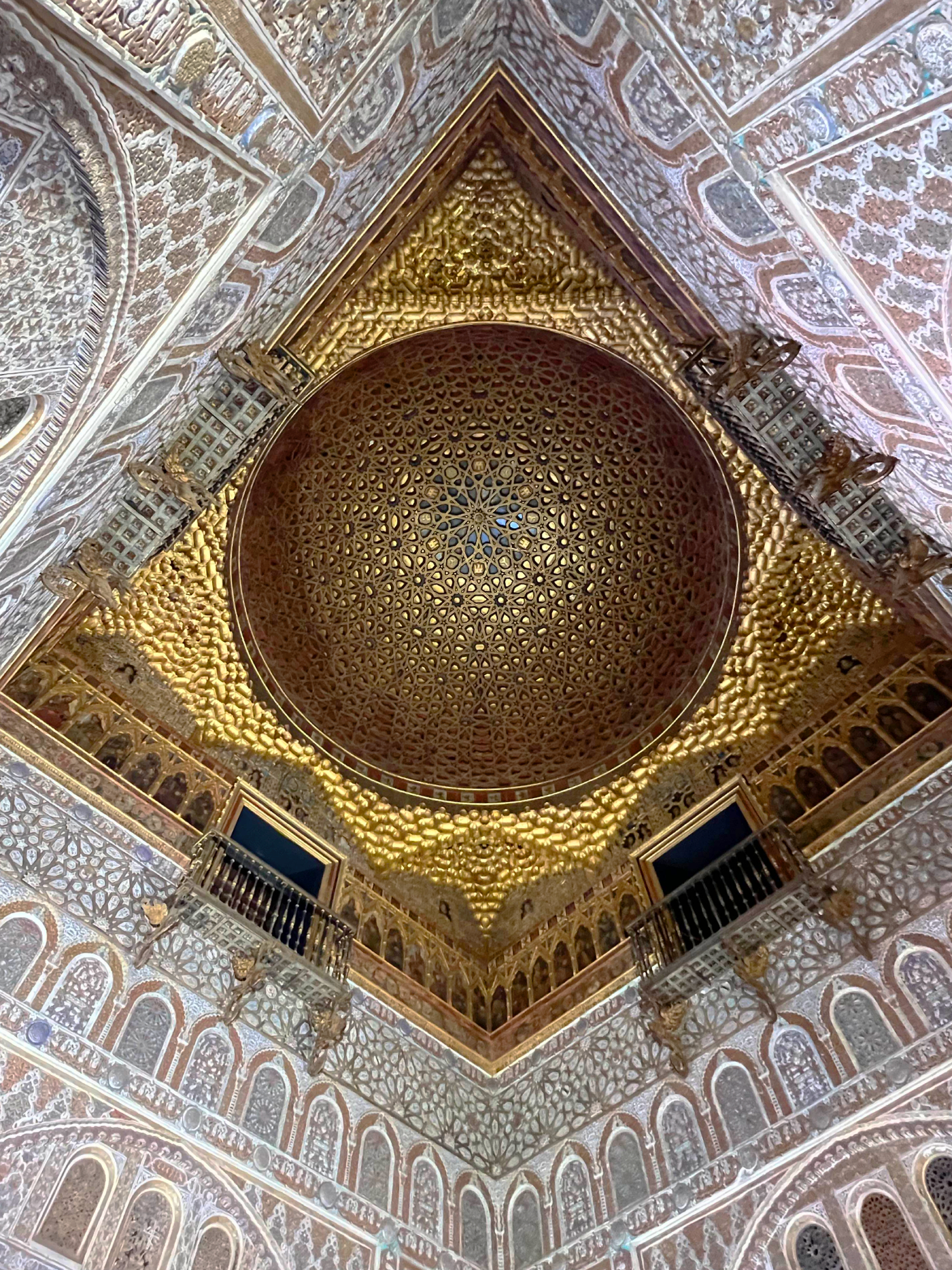 Salón de Embajadores, Royal Alcázar, Seville, Spain