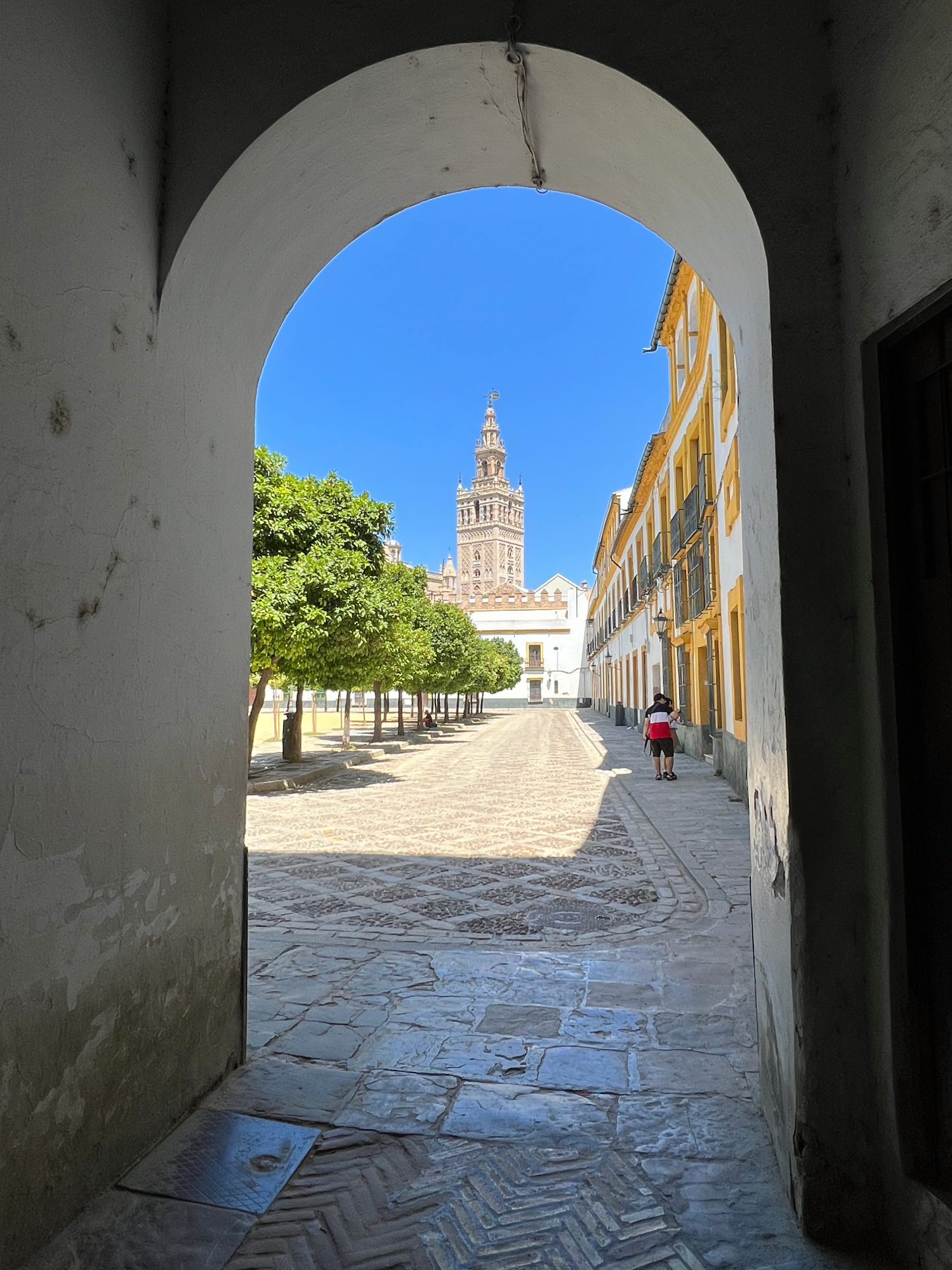 Entering the Jewish Quarter, Seville, Spain