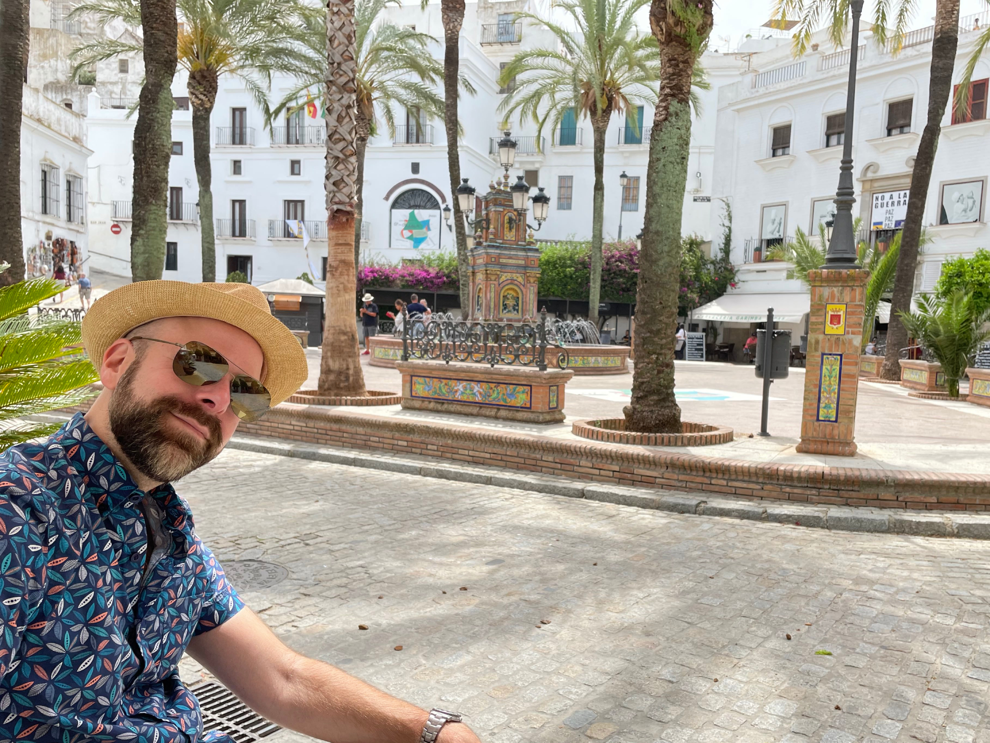 Well-Traveled Fella in Vejer de la Frontera, Spain