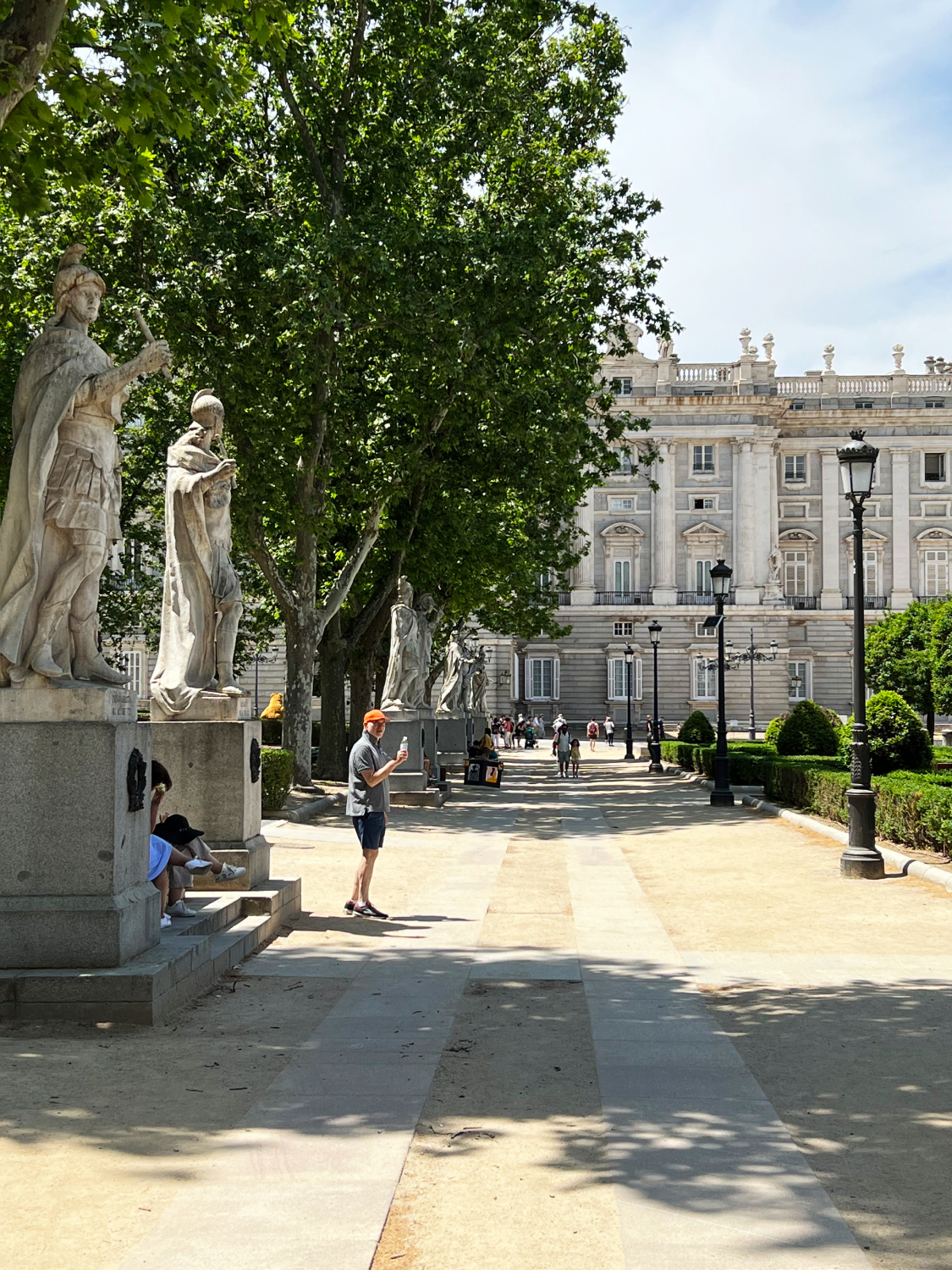 Paseo de las Estatuas, Madrid, Spain