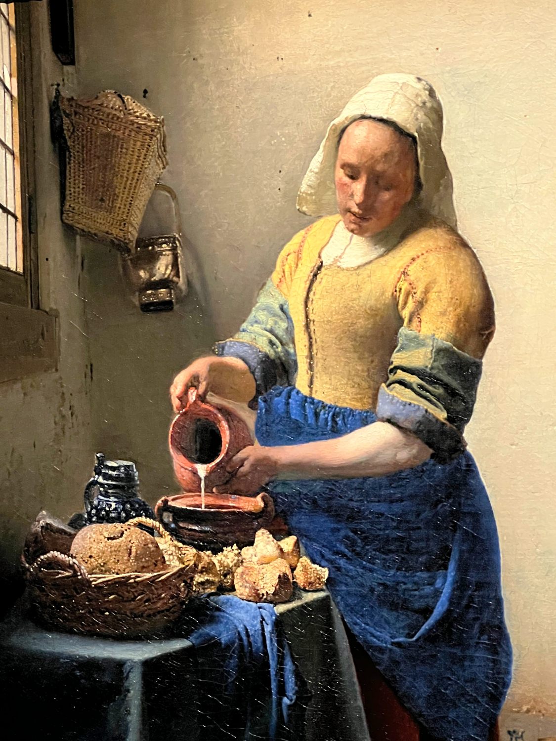 Vermeer's The Milkmaid