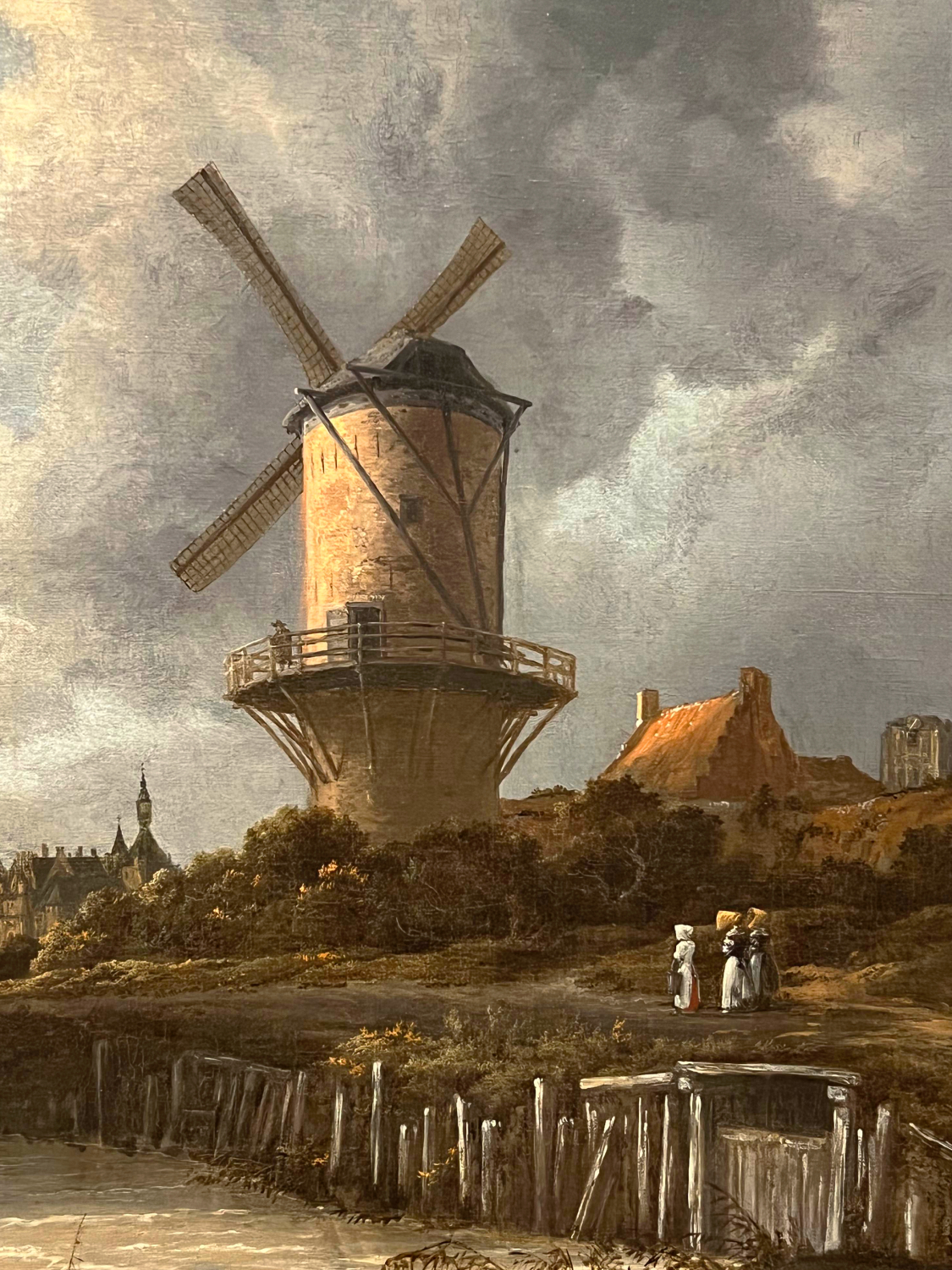 Jacob Isaacksz van Ruisdael's The Windmill