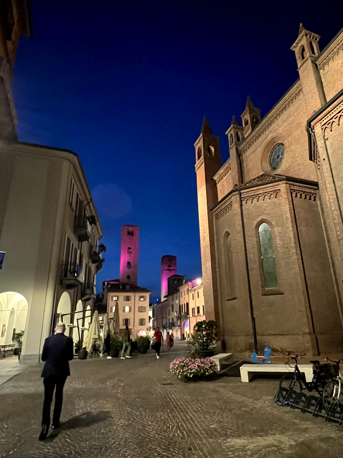 The actual Piazza Duomo in Alba
