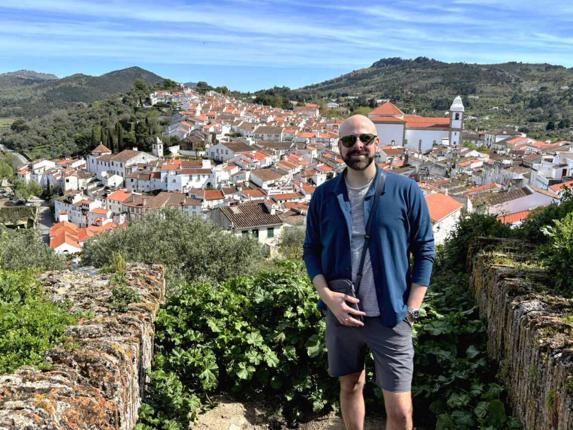 Well-Traveled Fella in Castelo de Vide, Portugal