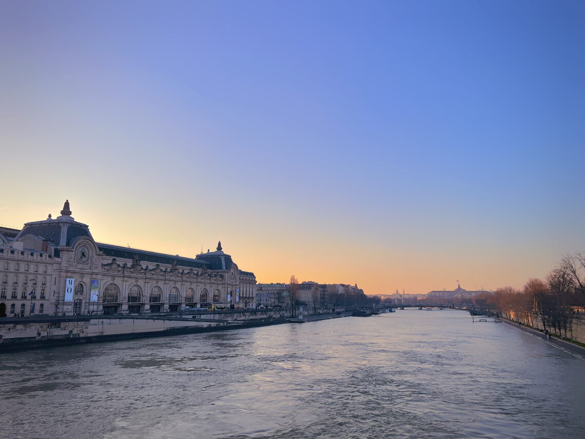 Musée d'Orsay and the Seine, Paris