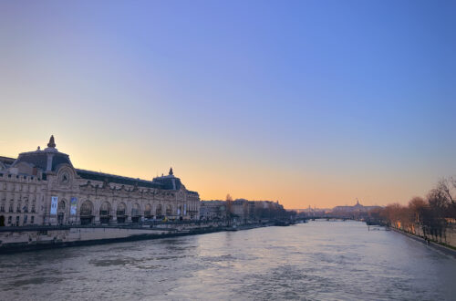 Musée d'Orsay and the Seine, Paris