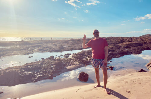 Well-Traveled Fella, Playa Guiones, Costa Rica