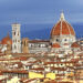 View of the Duomo and Florence cityscape from Piazzale Michelangelo