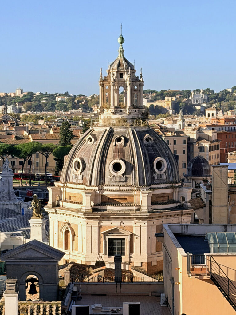 View from our terrace at H10 Palazzo Galla