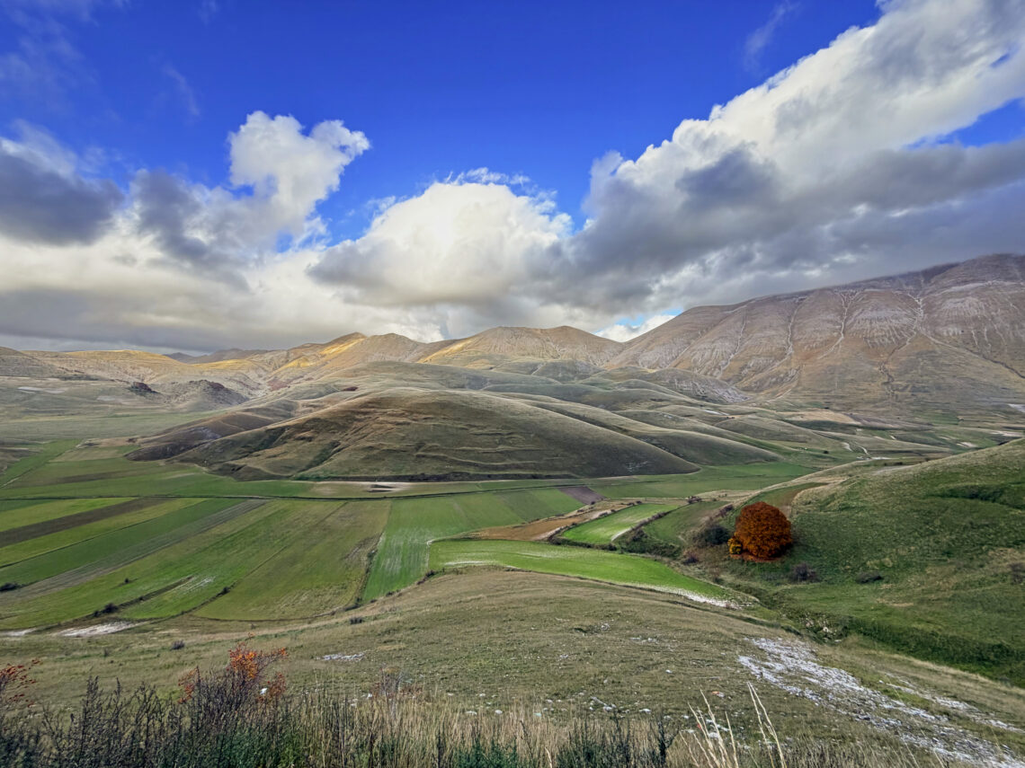 Piano Grande in Monti Sibillini National Park, Umbria, Italy