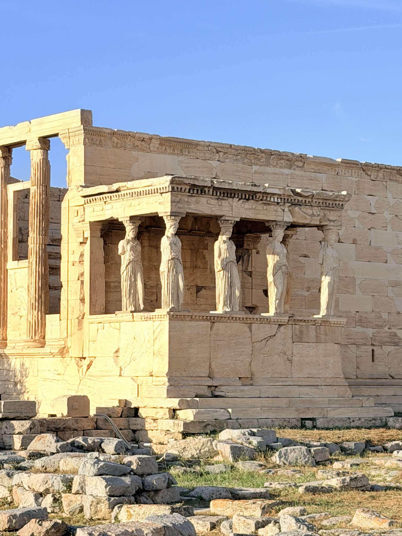 The Erechtheion and the Porch of the Maidens The Erechtheion and the Porch of the Maidens