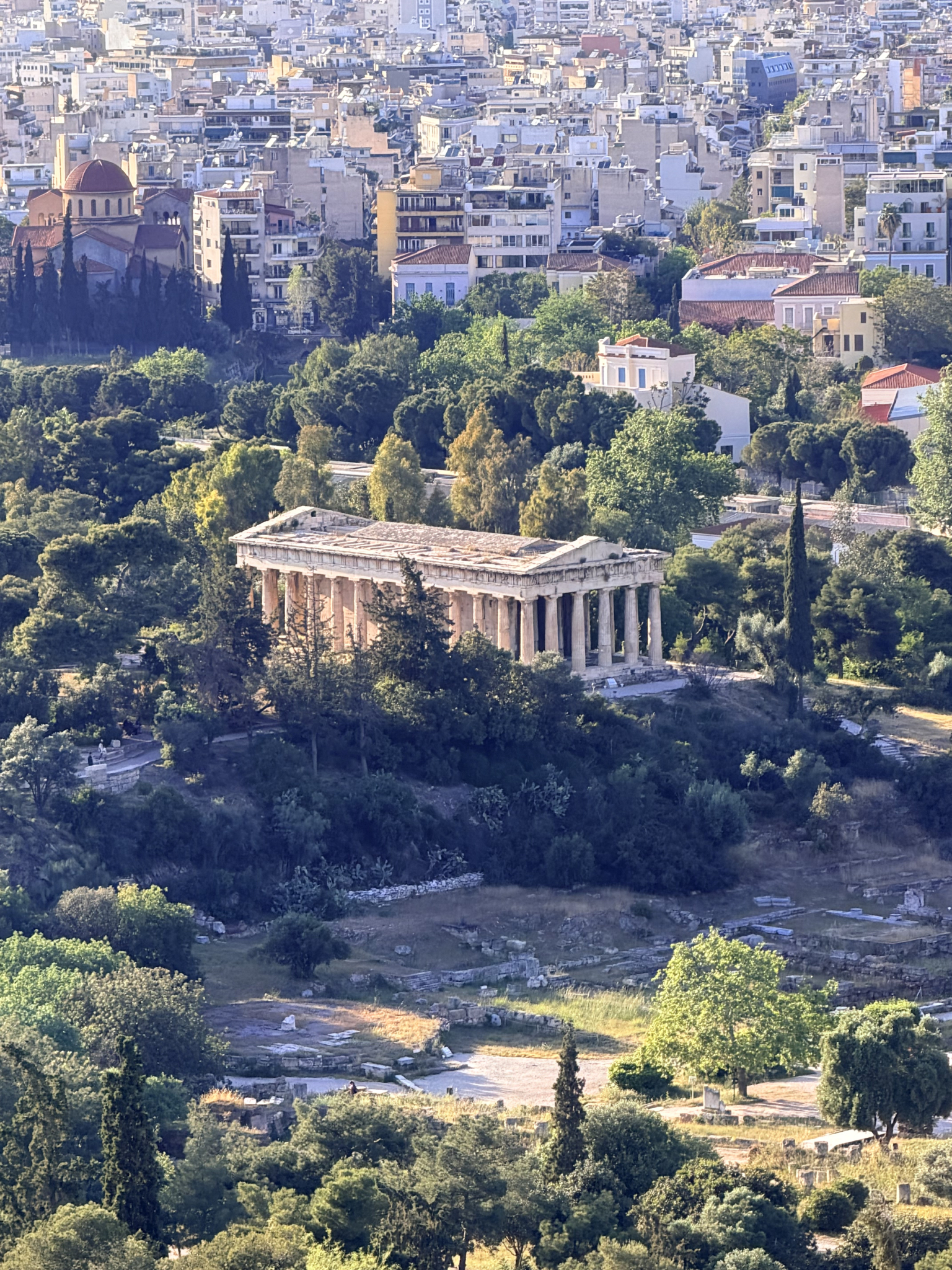 Temple of Hephaestus in the Ancient Agora of Athens Temple of Hephaestus in the Ancient Agora of Athens